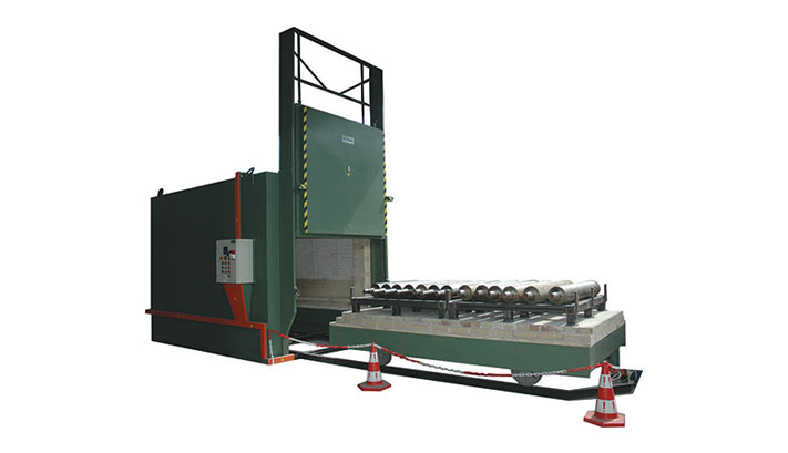 COMPACT - BOGIE HEARTH STRESS RELIEVING AND ANNEALING FURNACE
