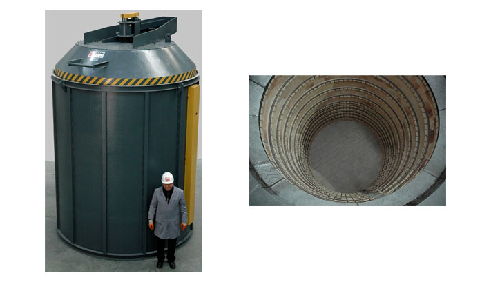 PIT TYPE TEMPERING FURNACE