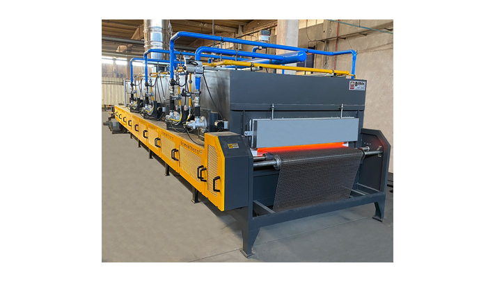 ANNEALING FURNACE WITH ROLLER AND CHAIN CONVEYOR