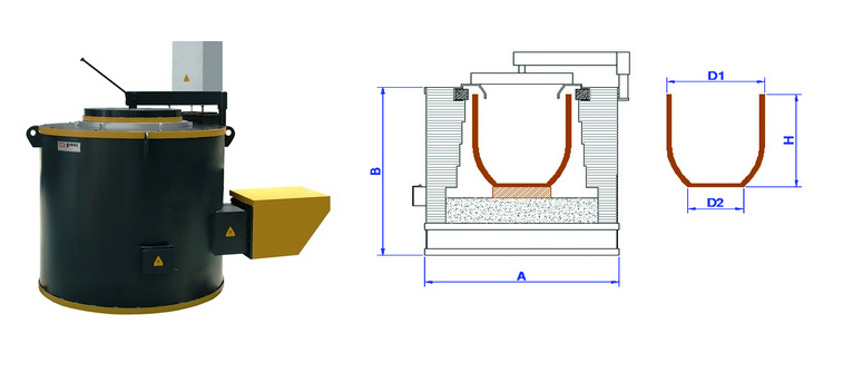 Fixed Aluminium Melting Furnaces