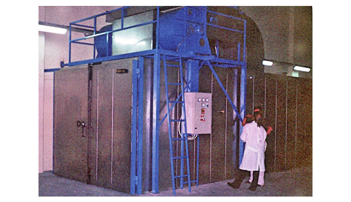 GRAPE DRYING AND PASTEURIZATION FURNACE